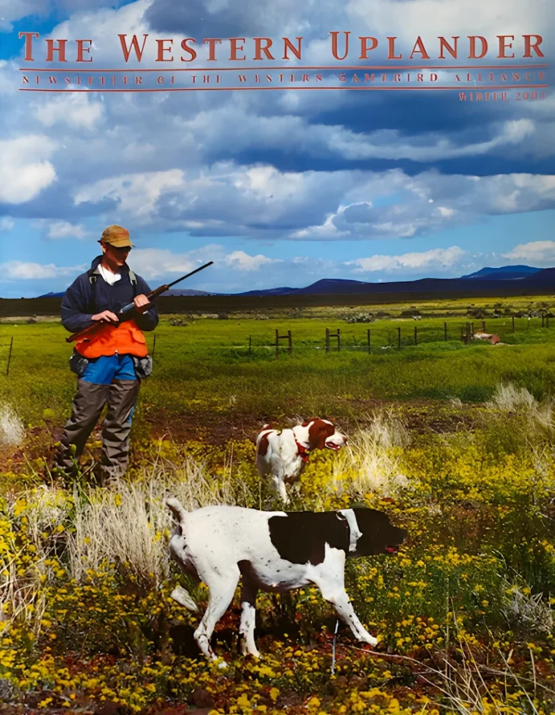 Image of The Western Upland magazine cover featuring Wings