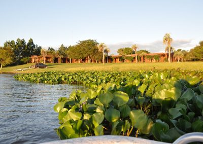 Don Joaquín River Lodge in Argentina, riverside lodge and luxury accommodations.